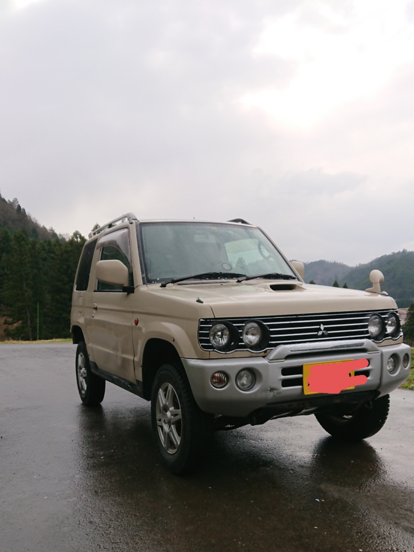 Mitsubishi pajero mini h58a