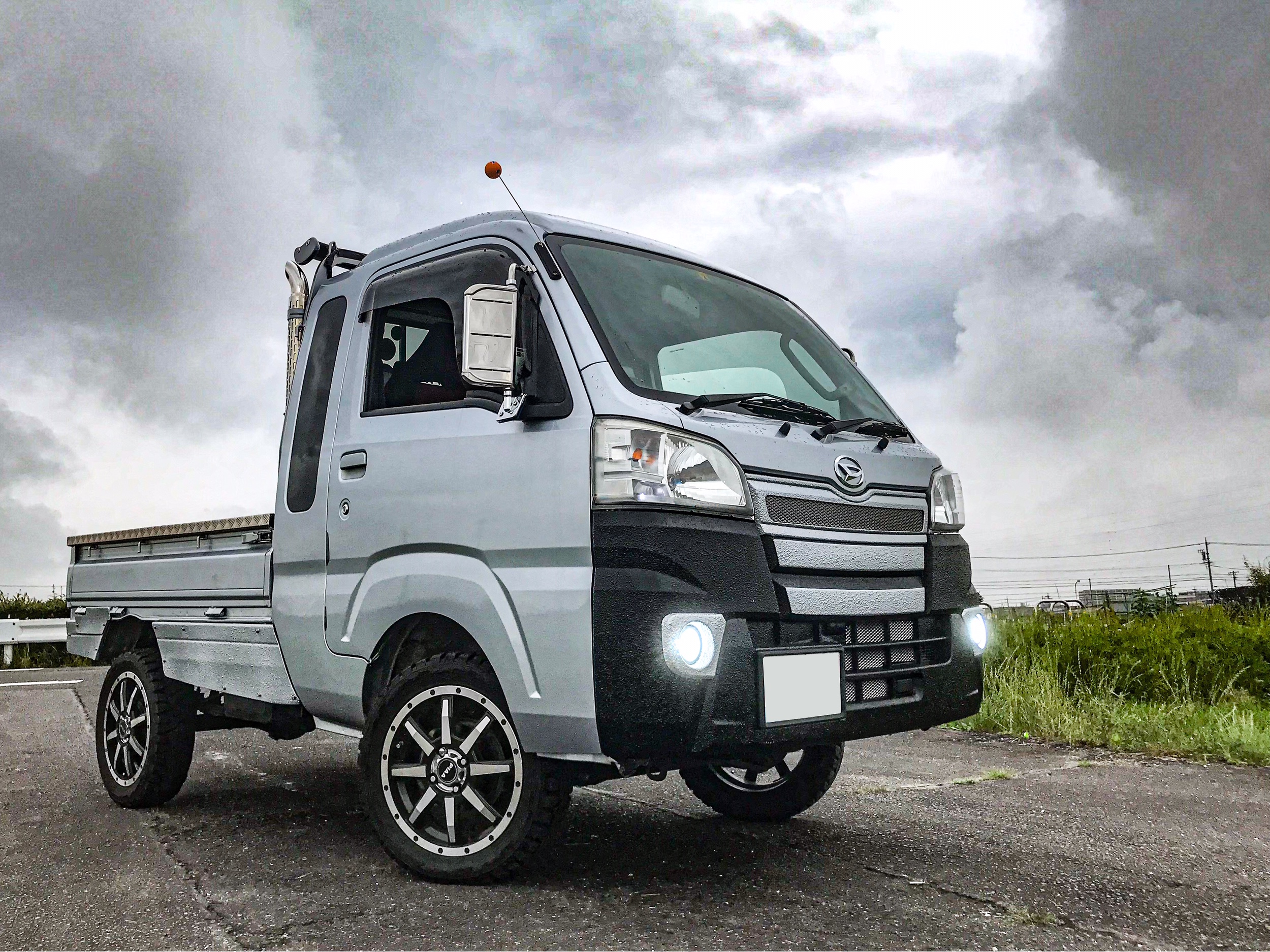 ダイハツ ハイゼットトラックを華麗にカスタム！by はなやん (2019/11/13) - 我が家のセカンドカー🚛ダイハツ ハイゼットジャンボ